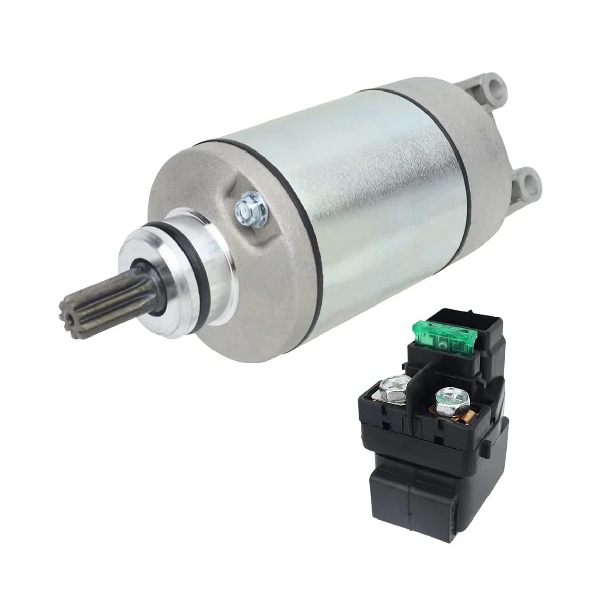 Anlasser Motor Für Suzuki Für ATV LT-Z400 LT-Z400Z Quadsport 3110029F00 Für Kawasaki 400 KLX400R KLX400SR Motos 21163-S004 18718 Starter Motor Magnet Relais Starter Motor Anlasser Motor Für Suzuki Für ATV LT-Z400 LT-Z400Z Quadsport 3110029F00 Für Kawasaki 400 KLX400R KLX400SR Motos 21163-S004 18718 Starter Motor Magnet Relais Starter Motor von Mtuqvma
