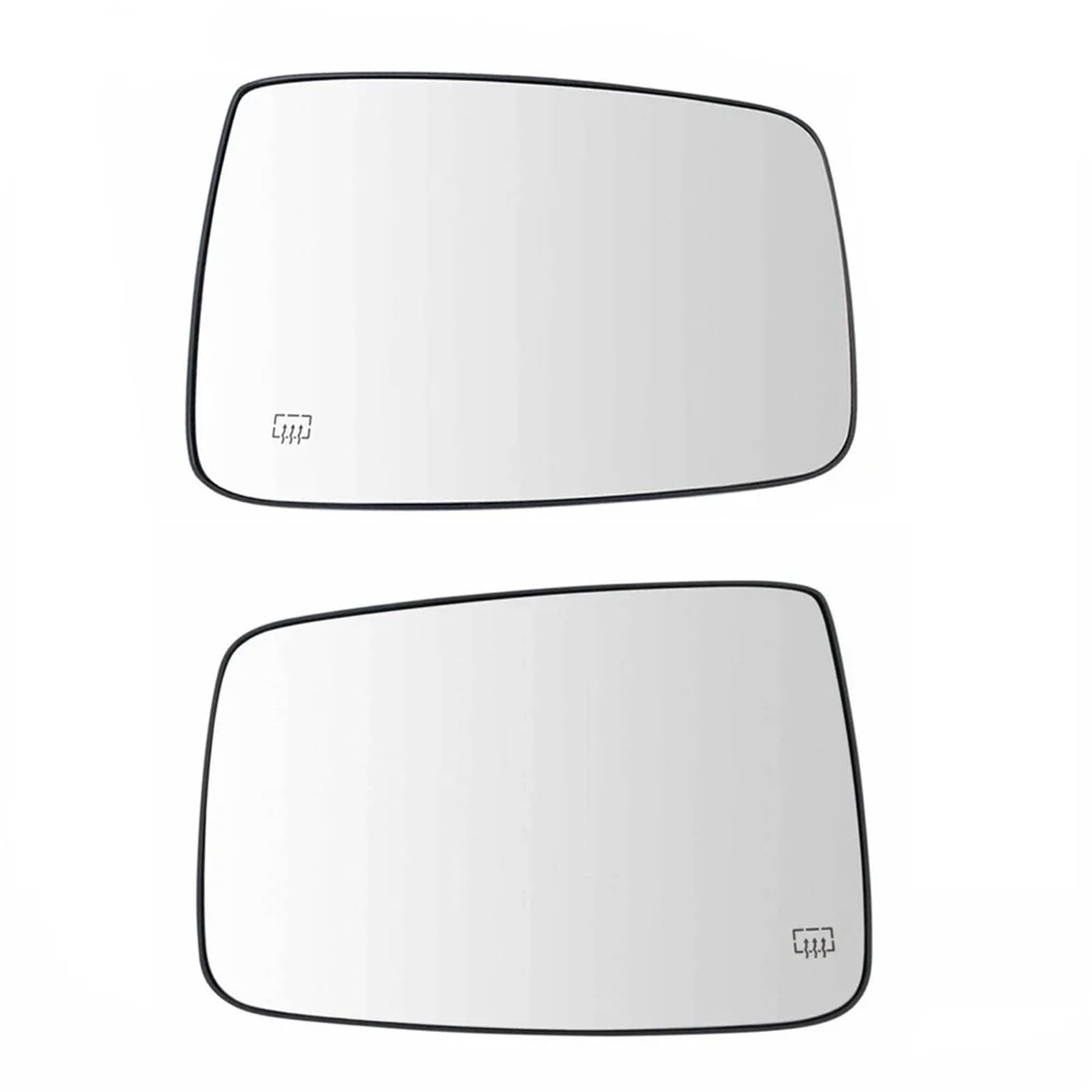 Außenspiegel 68079363AA Für Dodge Für Ram 1500 2500 2013 2014 2015-2018 Seite Beheizte Spiegel Glas Rückspiegel Objektiv Links Rechts 1PCS Ersatz Spiegelglas Beheizbar(1 Pair) von Mtuqvma