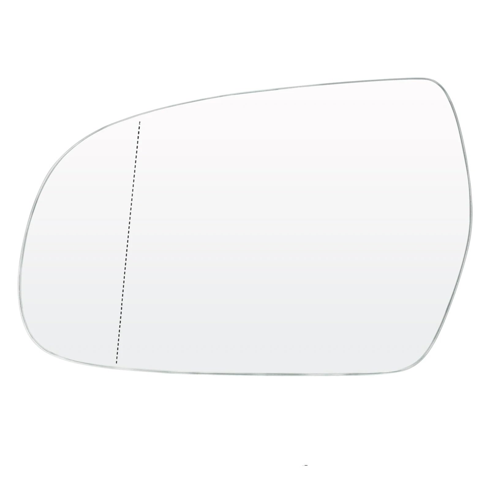 Außenspiegel Für A4 2010-2016 Für A5 2010-2017 Linke Rechte Seitentür Außenspiegelglas Beheizter Weitwinkel Konvexer Rückspiegel Mit Platte Spiegelglas Beheizbar(Left) von Mtuqvma