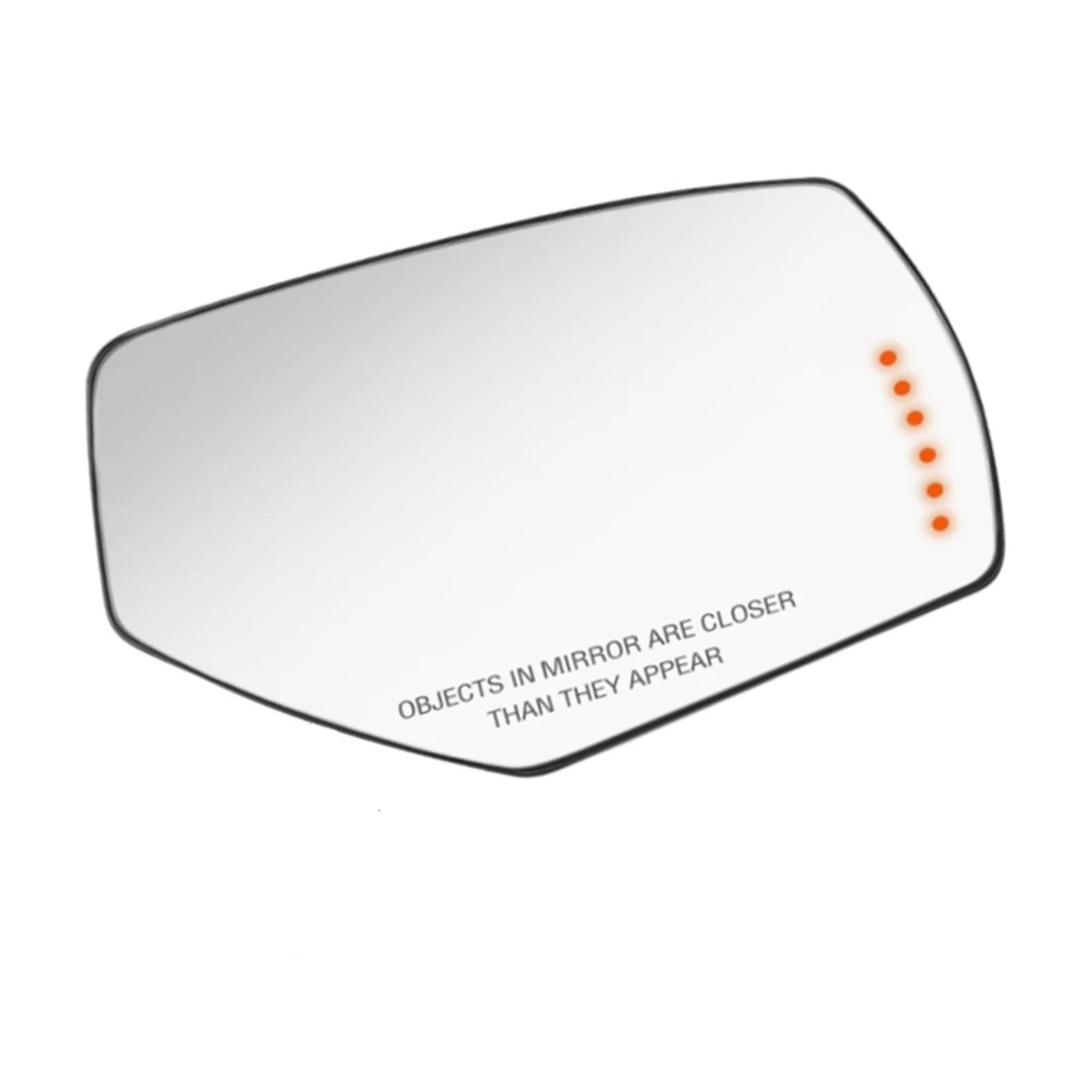 Außenspiegel Für Chevrolet Für Silverado Für GMC 2500 3500 HD 2015-2017 Beheiztes Seitenspiegelglas Rückspiegelobjektiv Toter-Winkel-Blinker Spiegelglas Beheizbar(Right Passenger Side) von Mtuqvma
