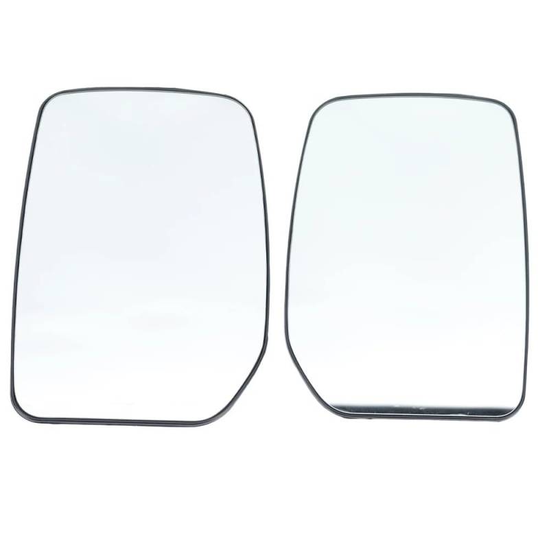 Außenspiegel Für Ford Für Transit MK6 Mk7 Van 2000-2014 Seitenspiegelglaslinse Ohne Heizung Mit Unterer Stütztürspiegellinse Spiegelglas Beheizbar(1 Pair) von Mtuqvma