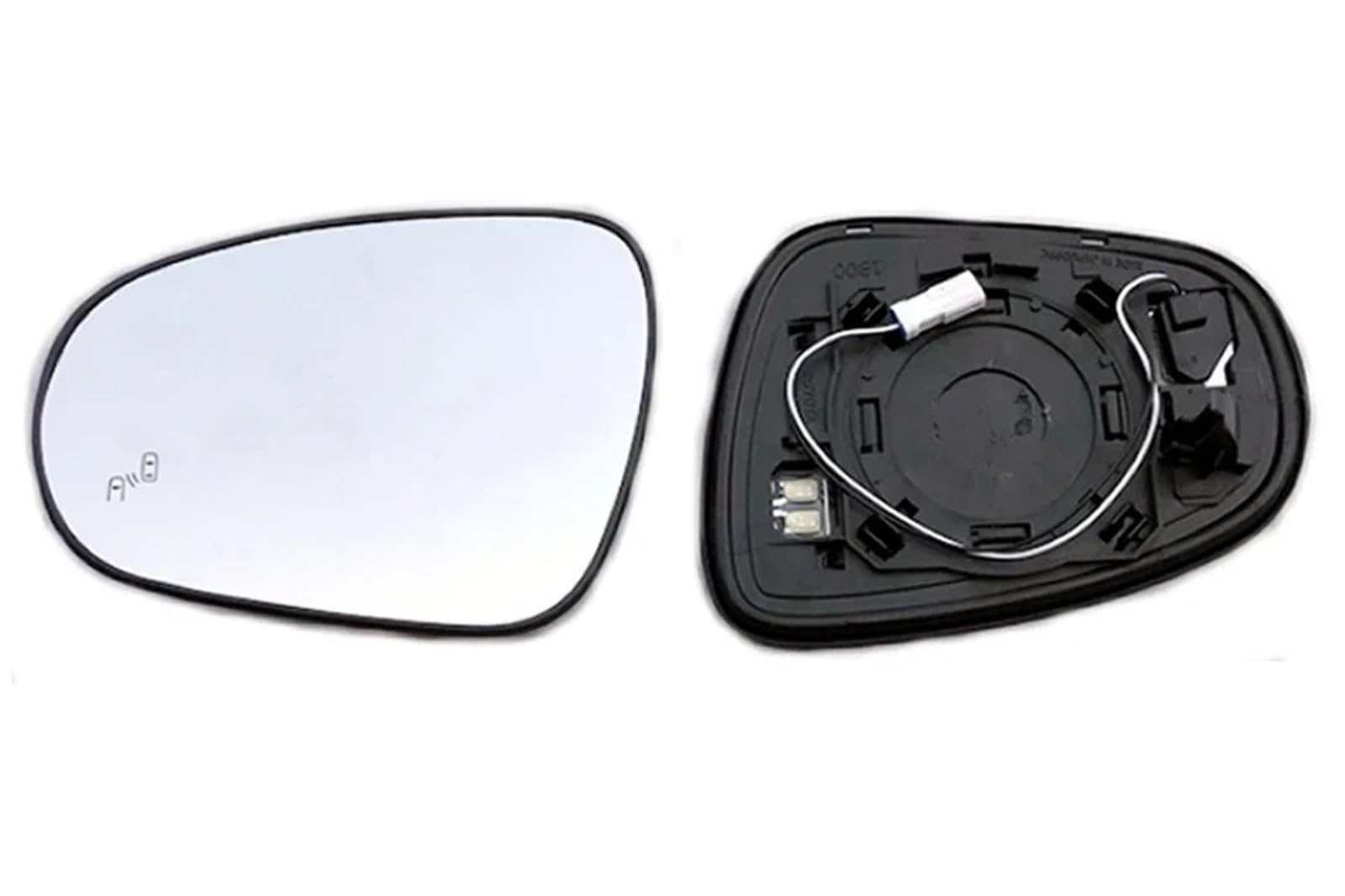 Außenspiegel Für Lexus is IS200 IS2500 IS300 IS350 2013-2019 Auto-Seitenrückspiegelglas Rückspiegelobjektiv Mit Heizung Blind Spot Spiegelglas Beheizbar(2PCS Left and Right) von Mtuqvma