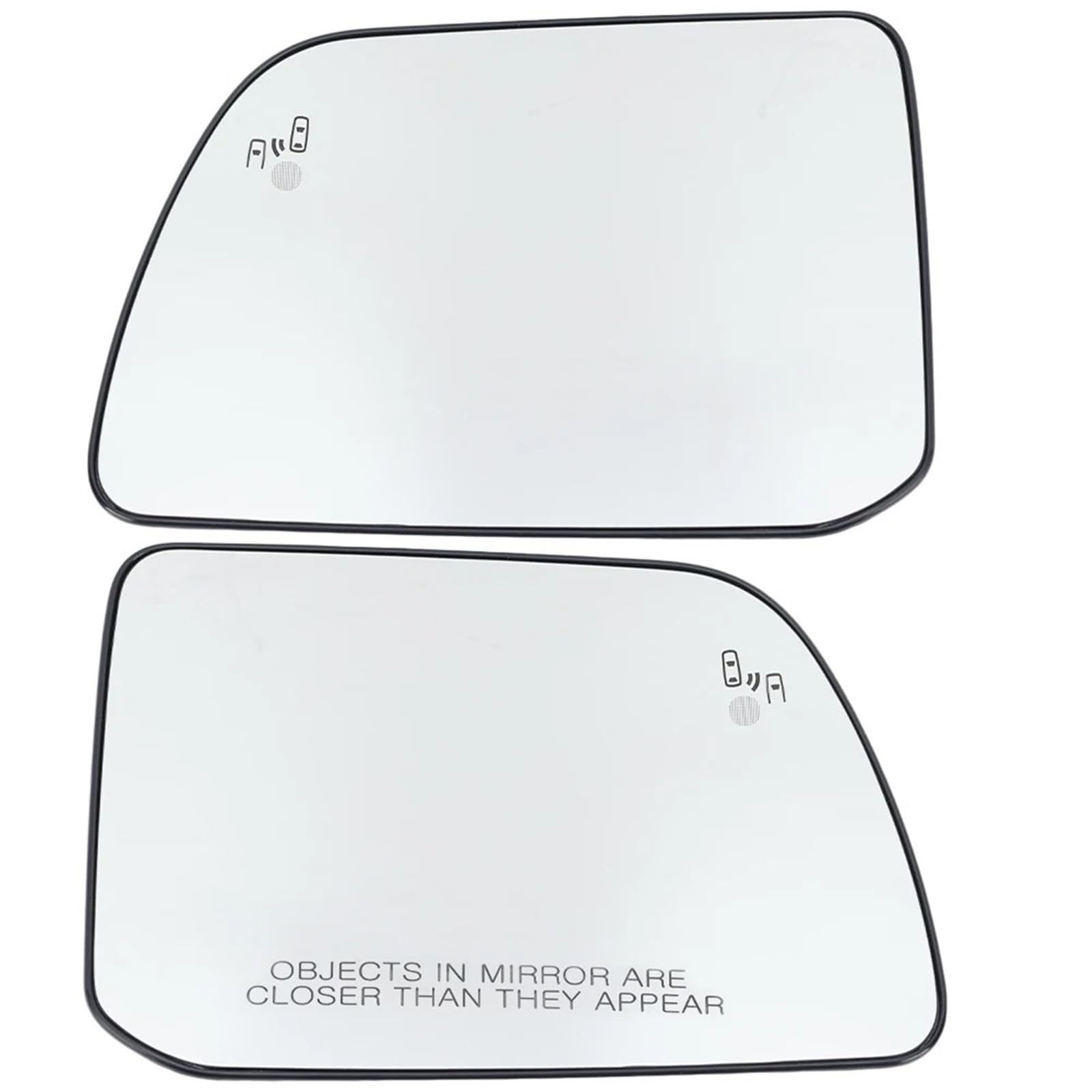 Außenspiegel Türspiegelglaslinse Für Ford Für Edge 2011-2014 Für Lincoln MKX 2011-2015 US-Version Beheizte Seitenspiegelglaslinse Zubehör Spiegelglas Beheizbar(1 Pair blind Spot) von Mtuqvma