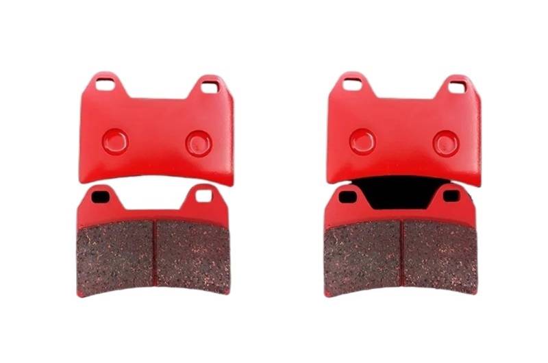 Bremsbeläge Motorrad Für Aprilia Dorsodura Fabrik 750 2010-2013 Für Dorsoduro 1200 ATC ABS 2011-2014 Motorrad Keramik Vorne Hinten Bremsbeläge Bremsbeläge(Front 2 Pair) von Mtuqvma