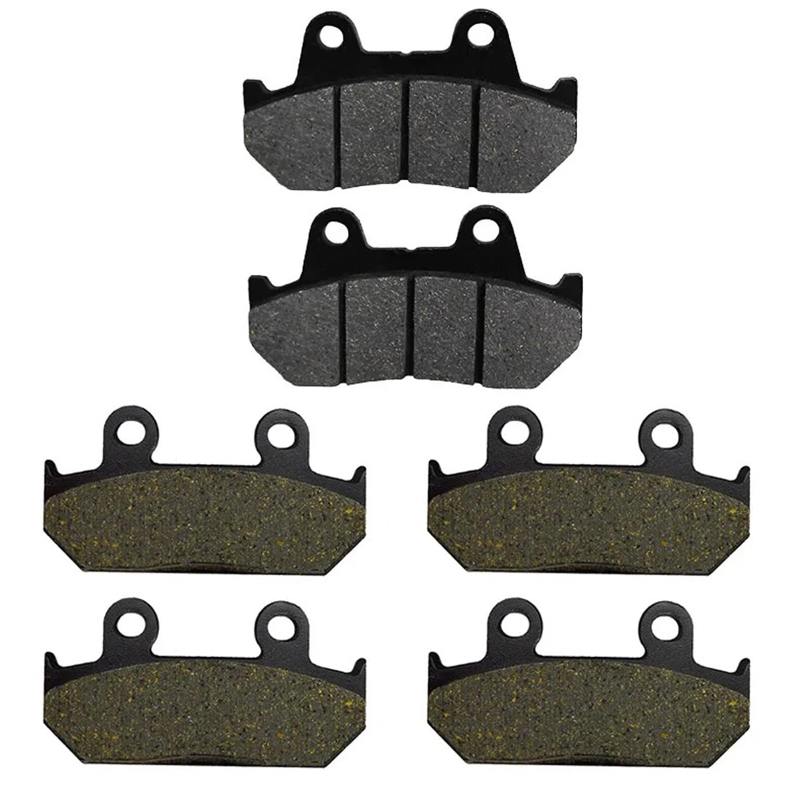 Bremsbeläge Motorrad Für CBR500 CBR600 CBR 500 600 FH FJ FK FL 1987-1990 Motorrad Vorne Und Hinten Bremsbeläge Bremsbeläge(Front Rear) von Mtuqvma