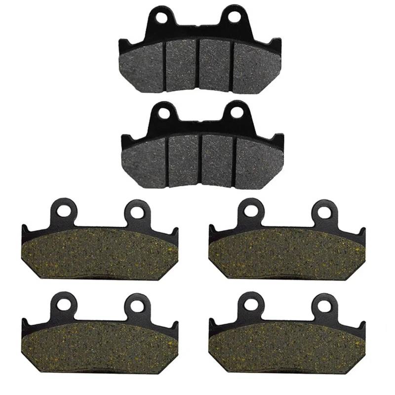 Bremsbeläge Motorrad Für CBR500 CBR600 CBR 500 600 FH FJ FK FL 1987-1990 Motorrad Vorne Und Hinten Bremsbeläge Bremsbeläge(Front Rear) von Mtuqvma