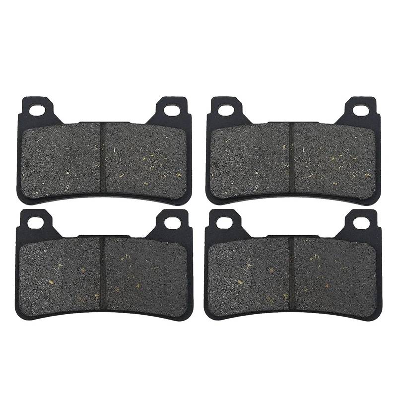 Bremsbeläge Motorrad Für CBR600RR CBR 600 RR CBR 600RR CBR 600RR 2005 2006 Motorrad Teile Vorne Und Hinten Bremsbeläge KitBrake Disk Bremsbeläge(2 Pair Front) von Mtuqvma