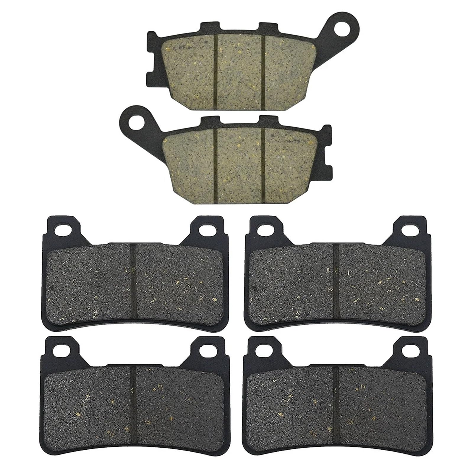 Bremsbeläge Motorrad Für CBR600RR CBR 600 RR CBR 600RR CBR 600RR 2005 2006 Motorrad Teile Vorne Und Hinten Bremsbeläge KitBrake Disk Bremsbeläge(Front and Rear) von Mtuqvma