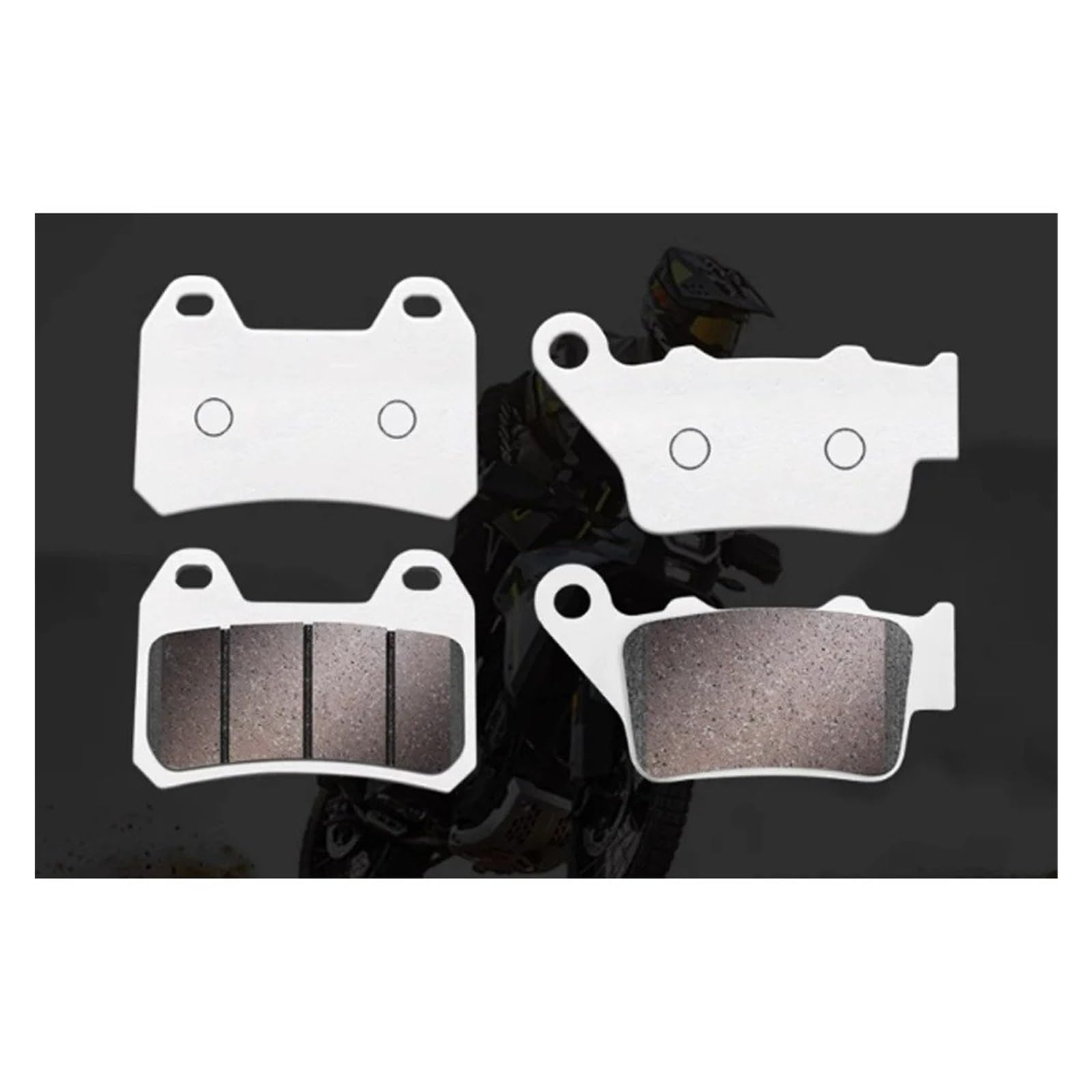 Bremsbeläge Motorrad Für CFMOTO CF-Moto 450MT 450 MT MT 450 Motorrad Bremsbeläge Bremsscheibe Leder Zubehör Bremsbeläge(1set A) von Mtuqvma