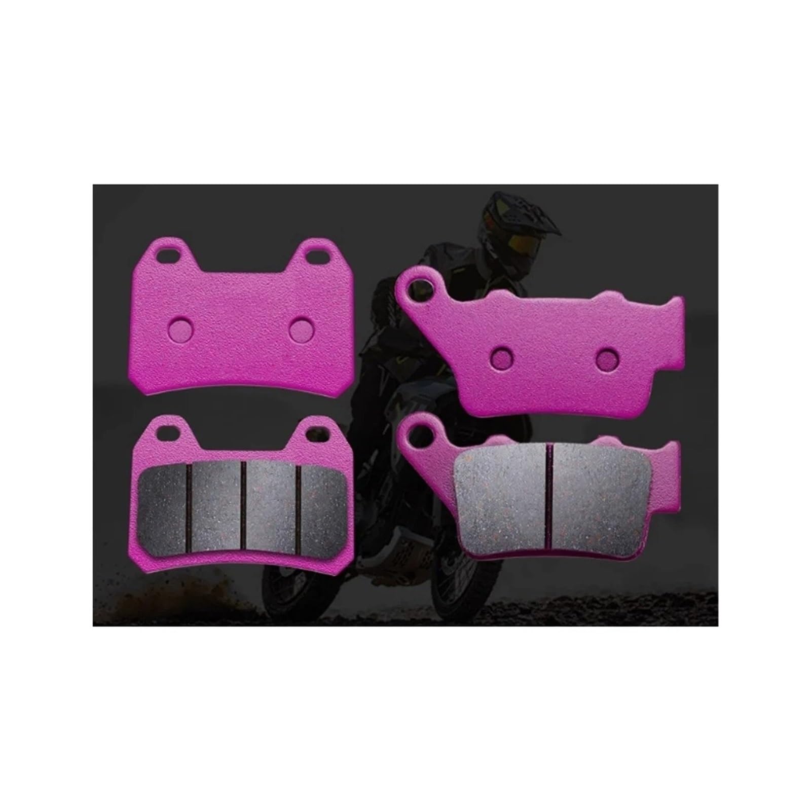 Bremsbeläge Motorrad Für CFMOTO CF-Moto 450MT 450 MT MT 450 Motorrad Bremsbeläge Bremsscheibe Leder Zubehör Bremsbeläge(1set B) von Mtuqvma