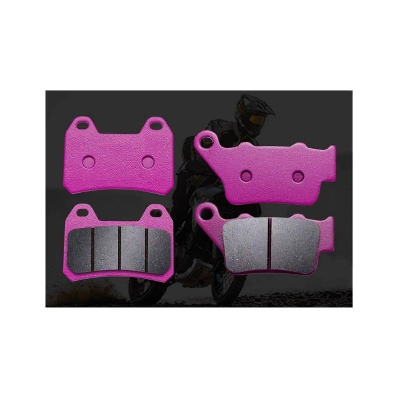 Bremsbeläge Motorrad Für CFMOTO CF-Moto 450MT 450 MT MT 450 Motorrad Bremsbeläge Bremsscheibe Leder Zubehör Bremsbeläge(1set B) von Mtuqvma