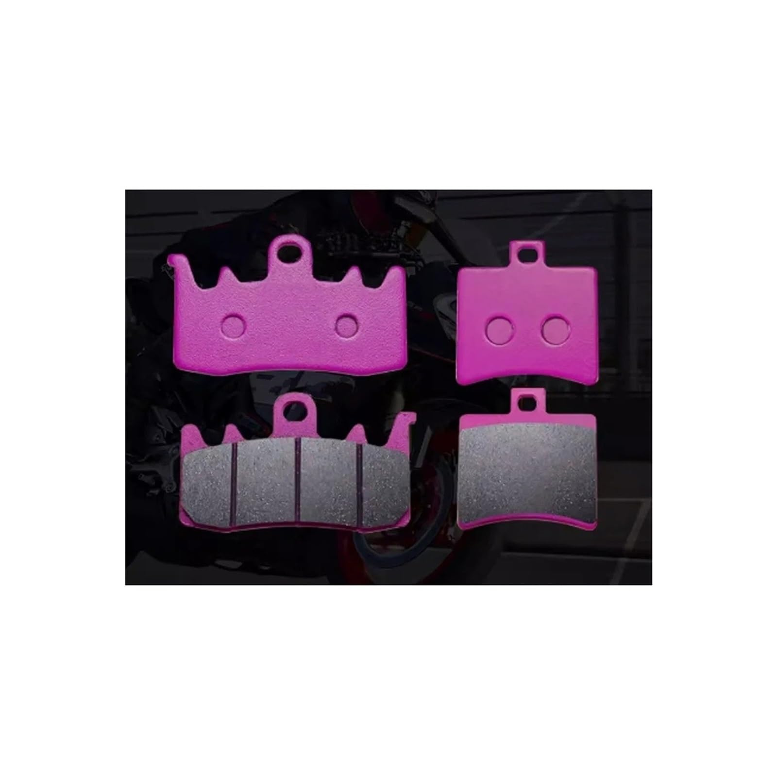 Bremsbeläge Motorrad Für CFMOTO CF-Moto 450SR 450 SR 450-SR Motorrad Bremsbeläge Bremsscheibe Leder Zubehör Bremsbeläge(1set B SRS) von Mtuqvma