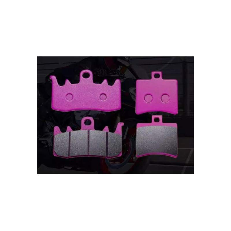 Bremsbeläge Motorrad Für CFMOTO CF-Moto 450SR 450 SR 450-SR Motorrad Bremsbeläge Bremsscheibe Leder Zubehör Bremsbeläge(1set B SRS) von Mtuqvma