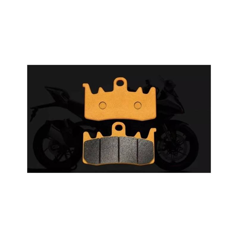 Bremsbeläge Motorrad Für CFMOTO CF-Moto 450SR 450 SR 450-SR Motorrad Bremsbeläge Bremsscheibe Leder Zubehör Bremsbeläge(Front A SR) von Mtuqvma