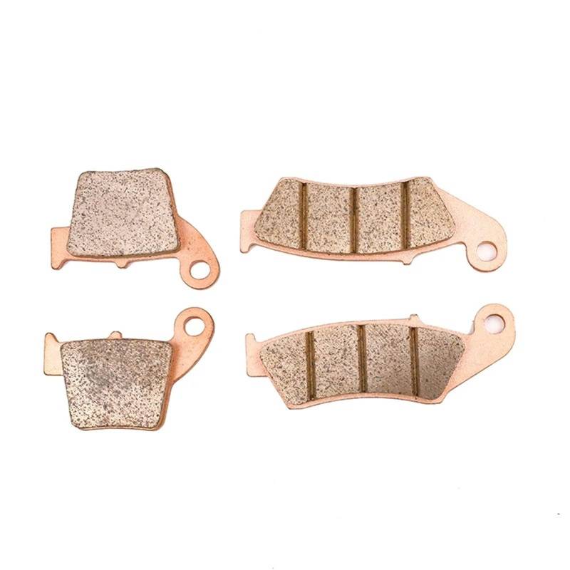 Bremsbeläge Motorrad Für CRF250R CRF 250R CRF250X CRF450 CRF 250 450 FRX Motard R2-R9 RA RB RC RD X5-X9 XB XC XD 2002-2013 Vorne Hinten Bremsbeläge Bremsbeläge(1set Copper) von Mtuqvma