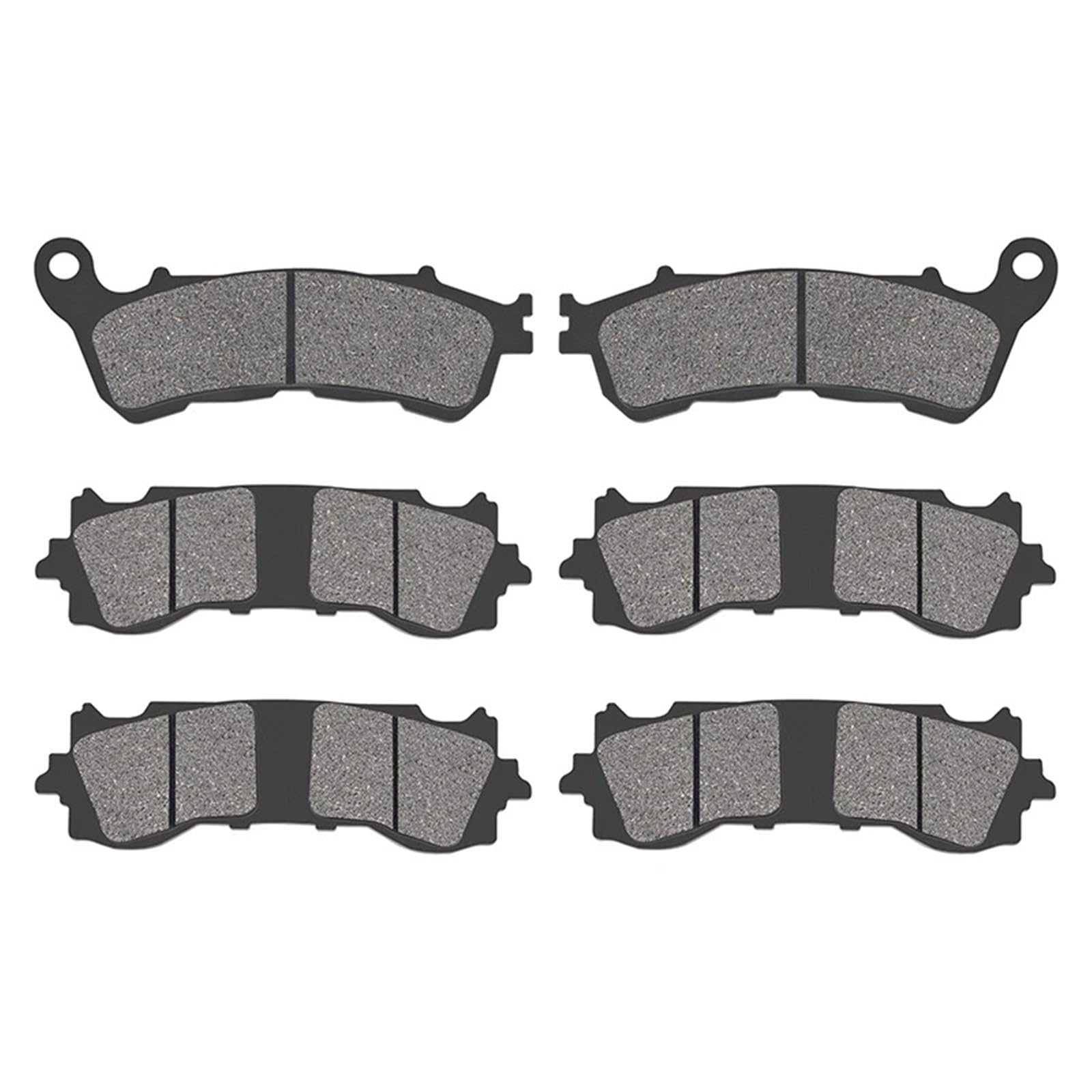 Bremsbeläge Motorrad Für GL1800B Für Goldwing J Manuelle GL1800BD GL1800D GL1800DA DCT Airbag GL 1800 B BD D DA 2018-2022 Motorrad Vorne Und Hinten Bremsbeläge Bremsbeläge(Front and Rear) von Mtuqvma