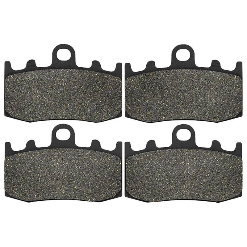 Bremsbeläge Motorrad Für K1300S K1300GT K1200S K 1300GT K1300 GT K 1300 GT K 1300 SK 1300 GTK 1200 S 2009-2015 Motorrad Vorne Hinten Bremsbeläge Bremsbeläge(2 Pairs Front) von Mtuqvma
