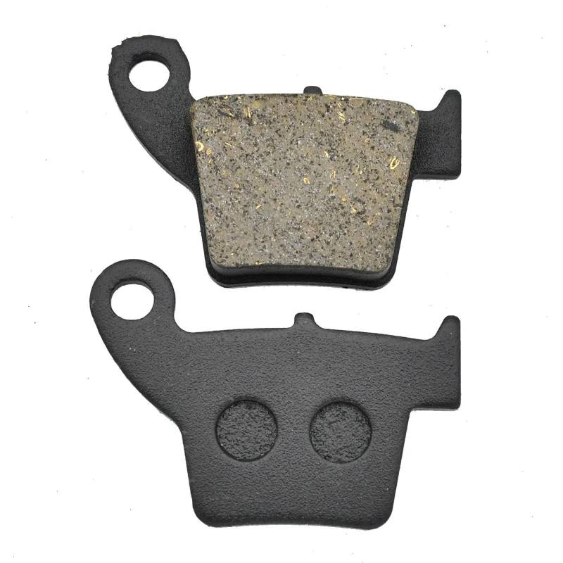 Bremsbeläge Motorrad Für KAYO T4 T6 K6 Für X2 K16 K18 Motorrad Vorne Und Hinten Legierungen Bremsbeläge Bremsbeläge Vorne Und Hinten Bremssättel Universal Teile Bremsbeläge(Rear) von Mtuqvma