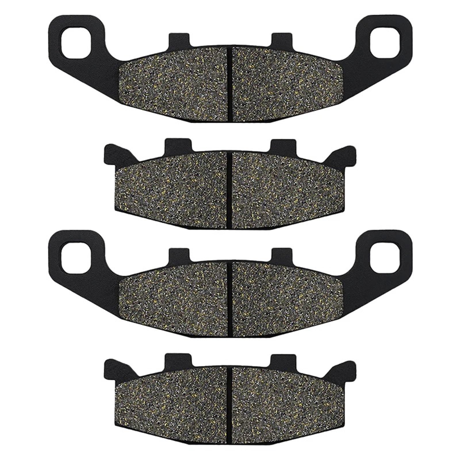 Bremsbeläge Motorrad Für Kawasaki GPX600R GPX750R GPX 600 R GPX 750 R ZX 600 C1-C7 ZX 750 F1-F3 1987-1996 Motorrad Vorne Oder Hinten Bremsbeläge Bremsbeläge(2 Pairs) von Mtuqvma