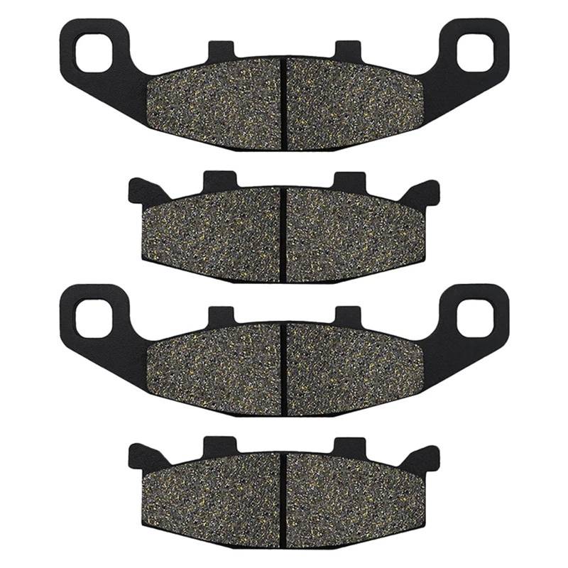 Bremsbeläge Motorrad Für Kawasaki GPX600R GPX750R GPX 600 R GPX 750 R ZX 600 C1-C7 ZX 750 F1-F3 1987-1996 Motorrad Vorne Oder Hinten Bremsbeläge Bremsbeläge(2 Pairs) von Mtuqvma