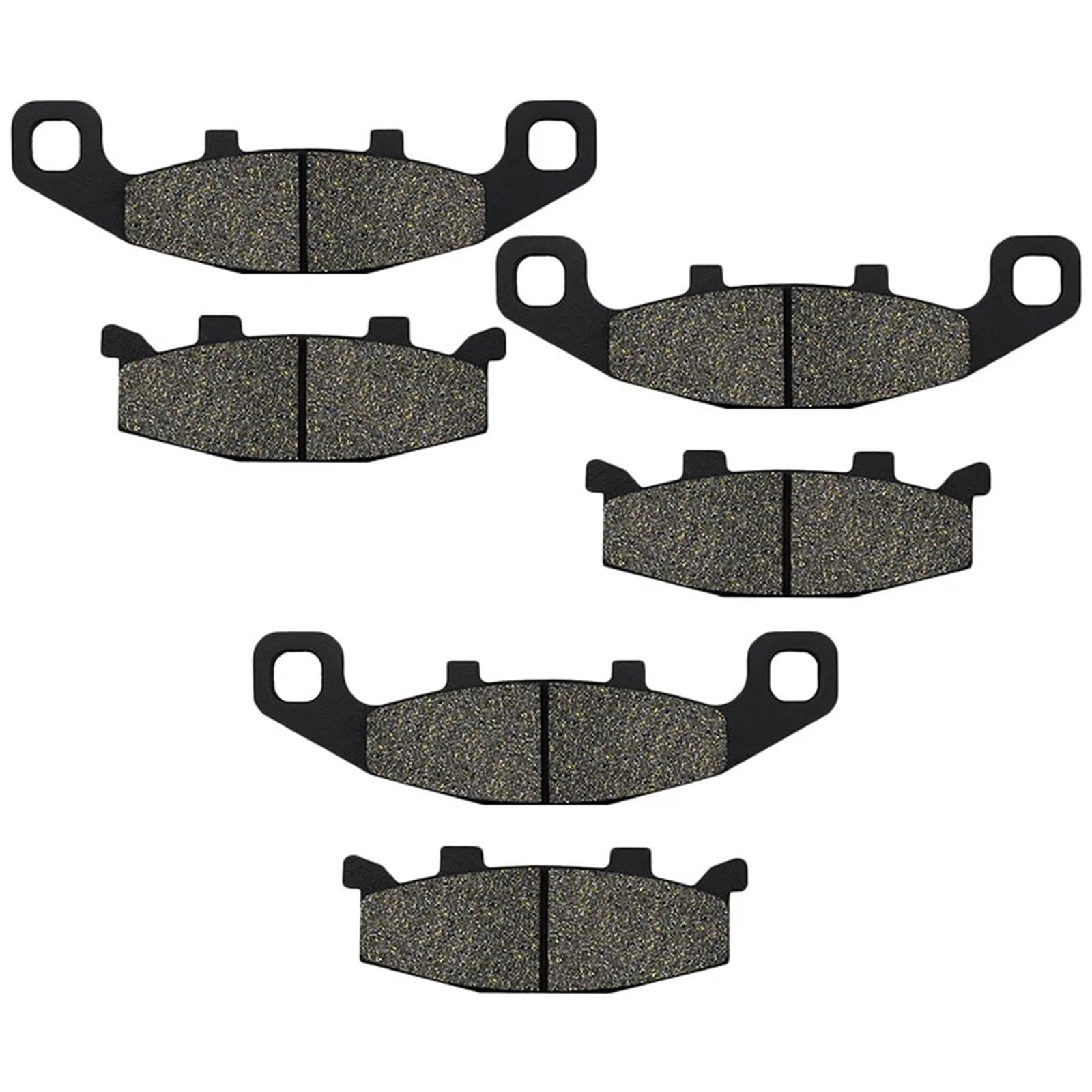 Bremsbeläge Motorrad Für Kawasaki GPX600R GPX750R GPX 600 R GPX 750 R ZX 600 C1-C7 ZX 750 F1-F3 1987-1996 Motorrad Vorne Oder Hinten Bremsbeläge Bremsbeläge(3 Pairs) von Mtuqvma