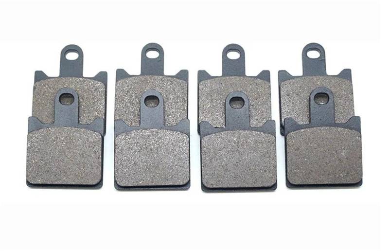 Bremsbeläge Motorrad Für Kawasaki Z1000 Z 1000 ABS 2007 2008 2009 Motorrad Vorne Und Hinten Bremsbeläge Kit Set Disc Bremsbeläge(4 Front Brake Pads) von Mtuqvma