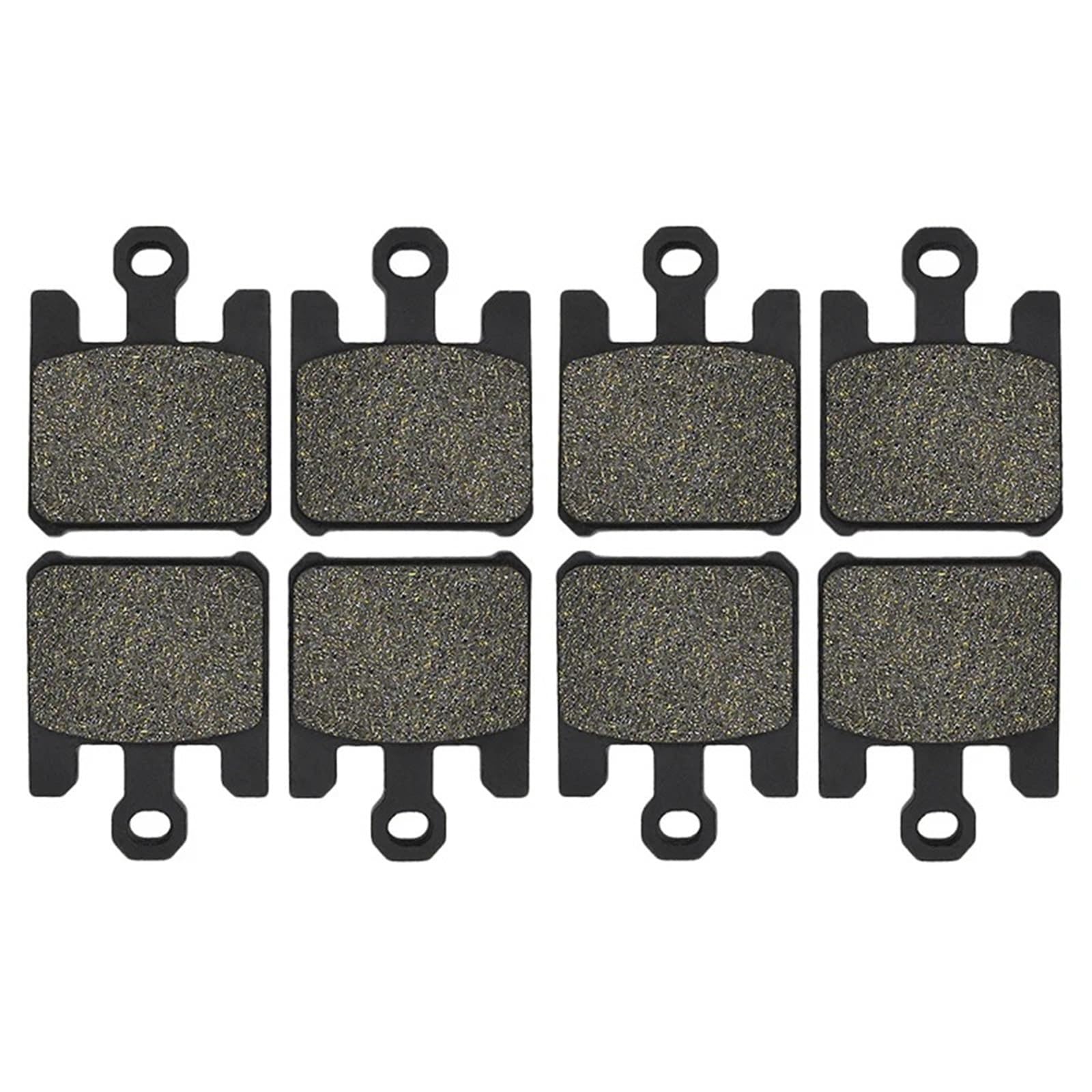 Bremsbeläge Motorrad Für Kawasaki ZX6R ZX636 ZX 6 R Für Ninja ZX 636 2003-2007 ZX 6RR ZX 600 2003-2006 ZX10R ZX 1000 2004-2007 Motorrad Vorne Hinten Bremsbeläge Bremsbeläge(2 Pairs Front) von Mtuqvma