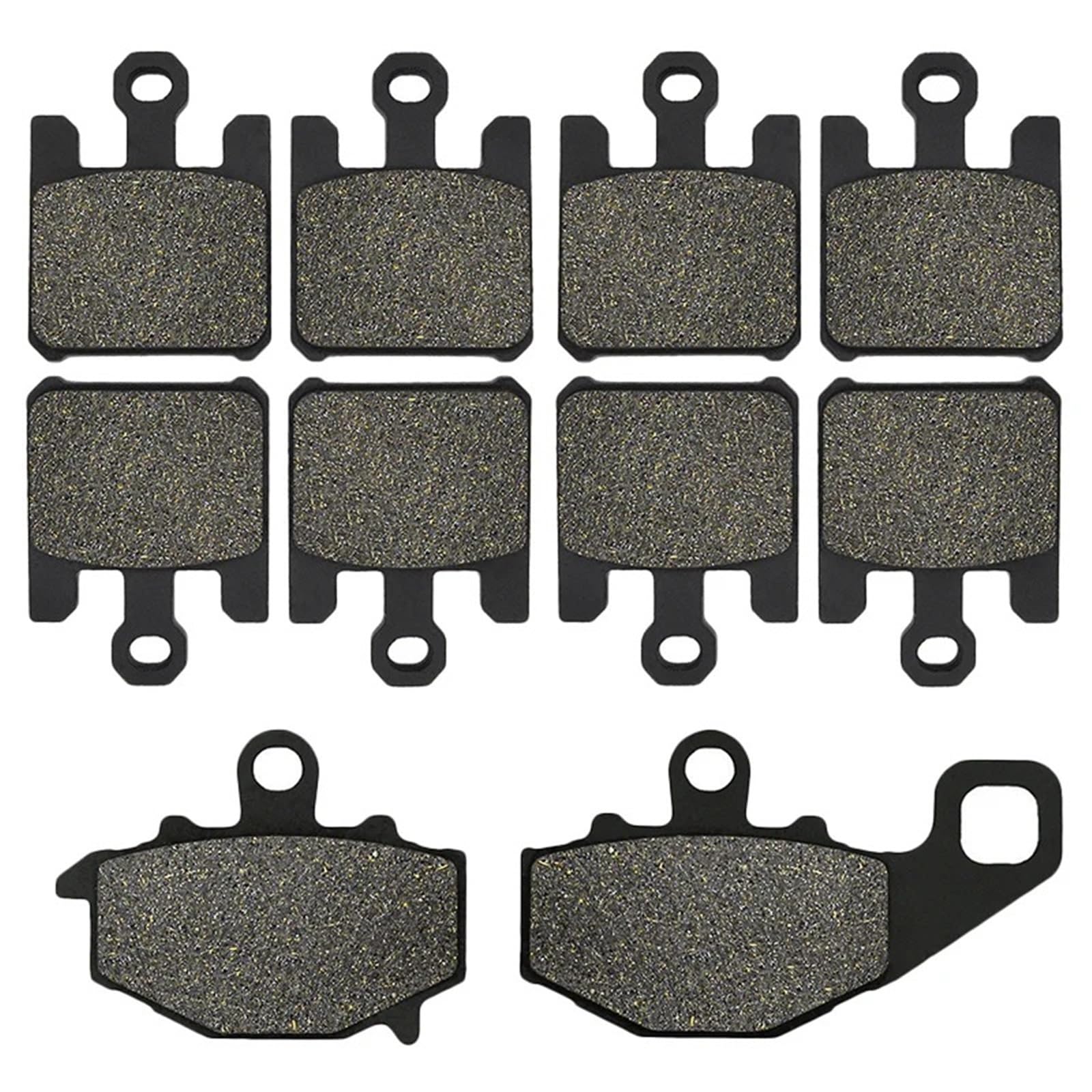 Bremsbeläge Motorrad Für Kawasaki ZX6R ZX636 ZX 6 R Für Ninja ZX 636 2003-2007 ZX 6RR ZX 600 2003-2006 ZX10R ZX 1000 2004-2007 Motorrad Vorne Hinten Bremsbeläge Bremsbeläge(Front and Rear) von Mtuqvma