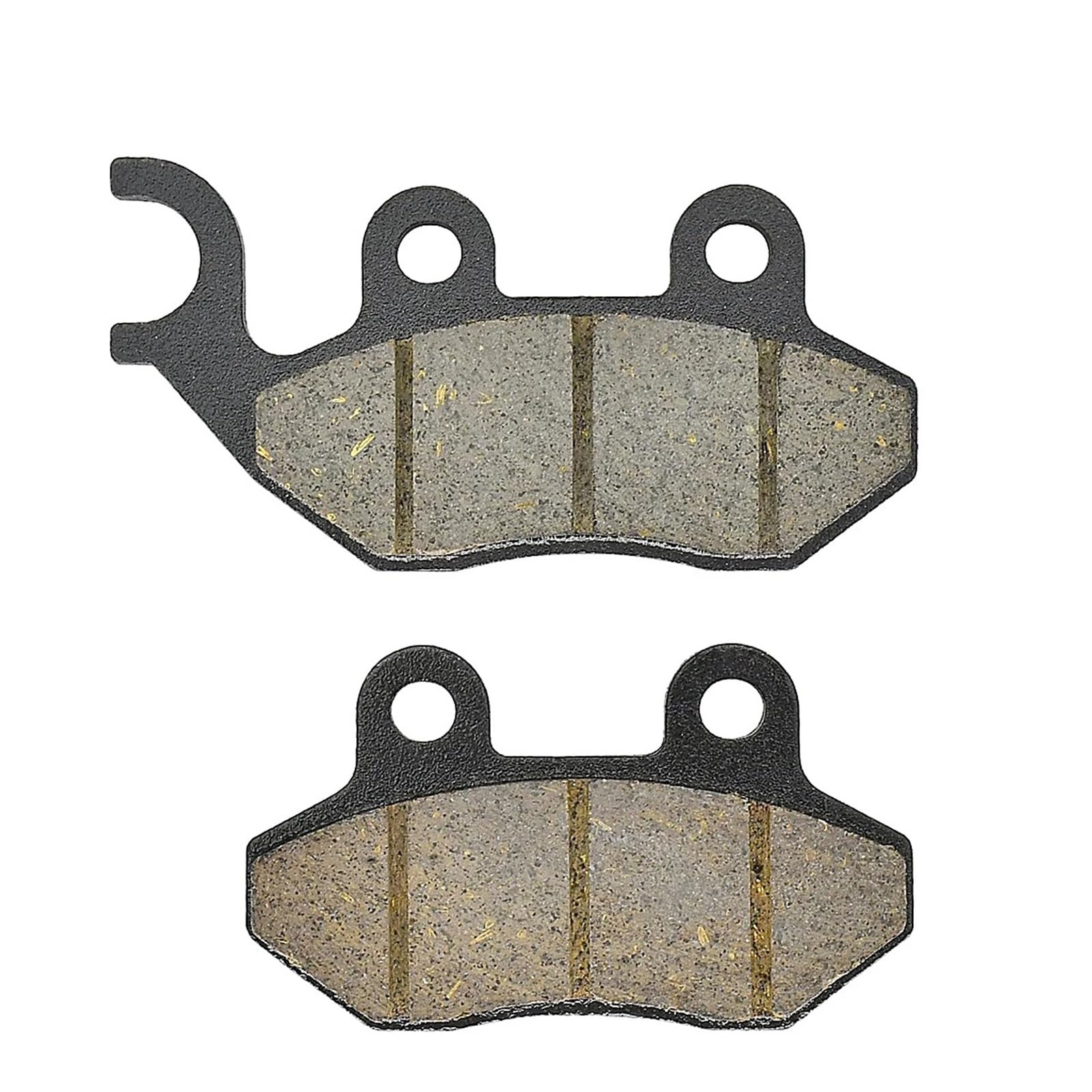Bremsbeläge Motorrad Für Peugeot Tweet125RS Tweet 125 RS Tweet150 Tweet 150 Evo 2010-2016 Motorrad Notbremsstopp Bremsbelag Vorne Und Hinten Bremsbeläge Bremsbeläge(Front) von Mtuqvma