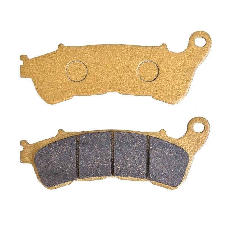 Bremsbeläge Motorrad Für ST 1300 VFR 800 Für A6 Für A8 A9 XL 1000 VA4-VA9 VVA VB 2004-2017 Motorrad Vorne Und Hinten Bremsbeläge Set Bremsbeläge(Front) von Mtuqvma