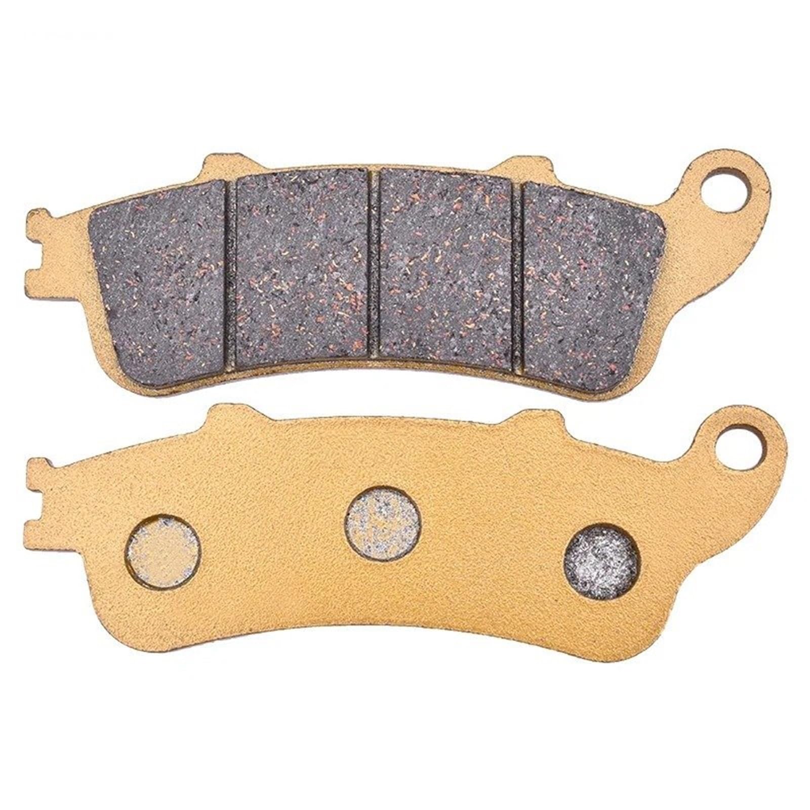 Bremsbeläge Motorrad Für ST 1300 VFR 800 Für A6 Für A8 A9 XL 1000 VA4-VA9 VVA VB 2004-2017 Motorrad Vorne Und Hinten Bremsbeläge Set Bremsbeläge(Rear) von Mtuqvma