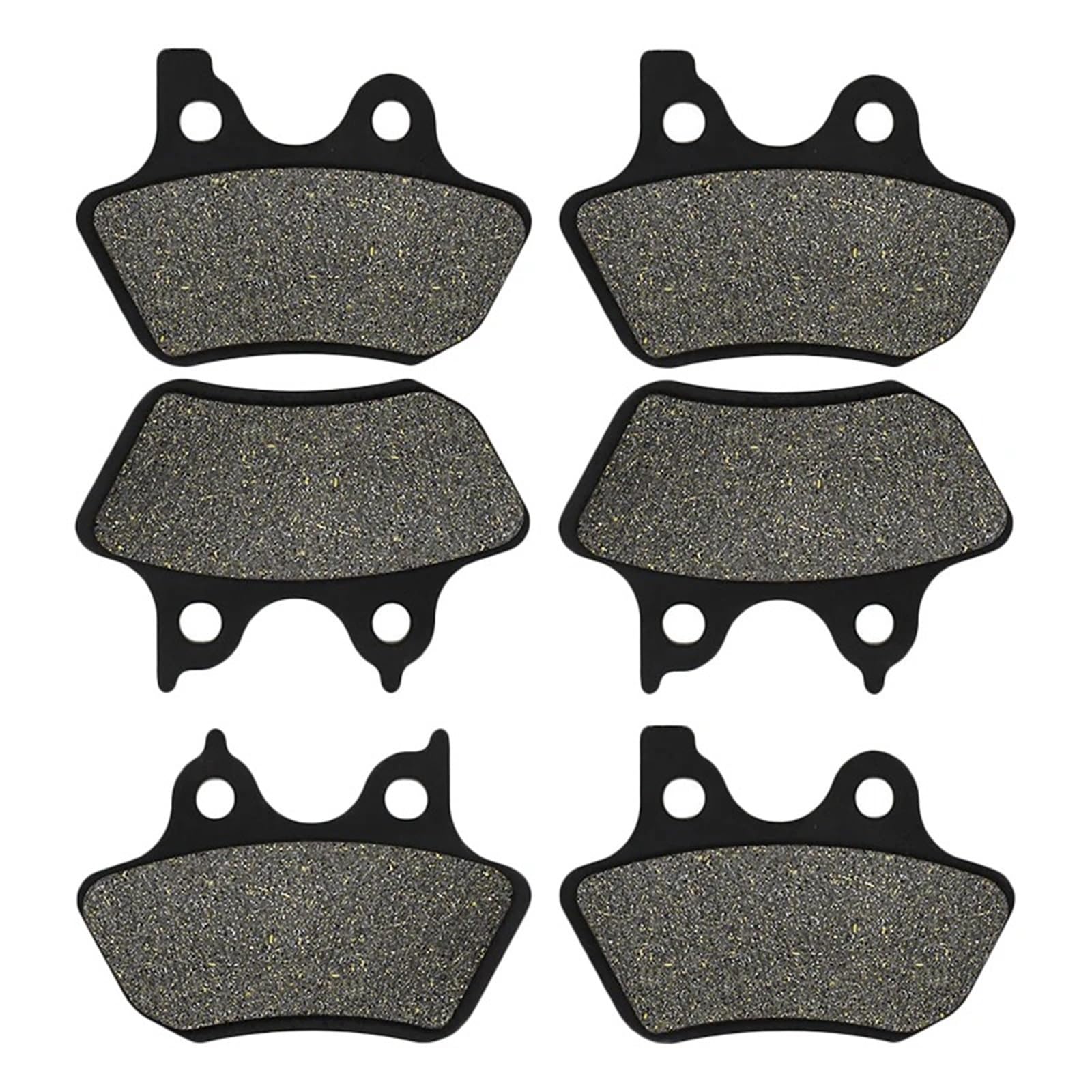 Bremsbeläge Motorrad Für Super Wild Glide FXDX FXDWG Low Rider FXDL FXDXT FXDS Sportster XL1200S XL 1200 S Motorrad Vorne Hinten Bremsbeläge Bremsbeläge(3 Pairs) von Mtuqvma
