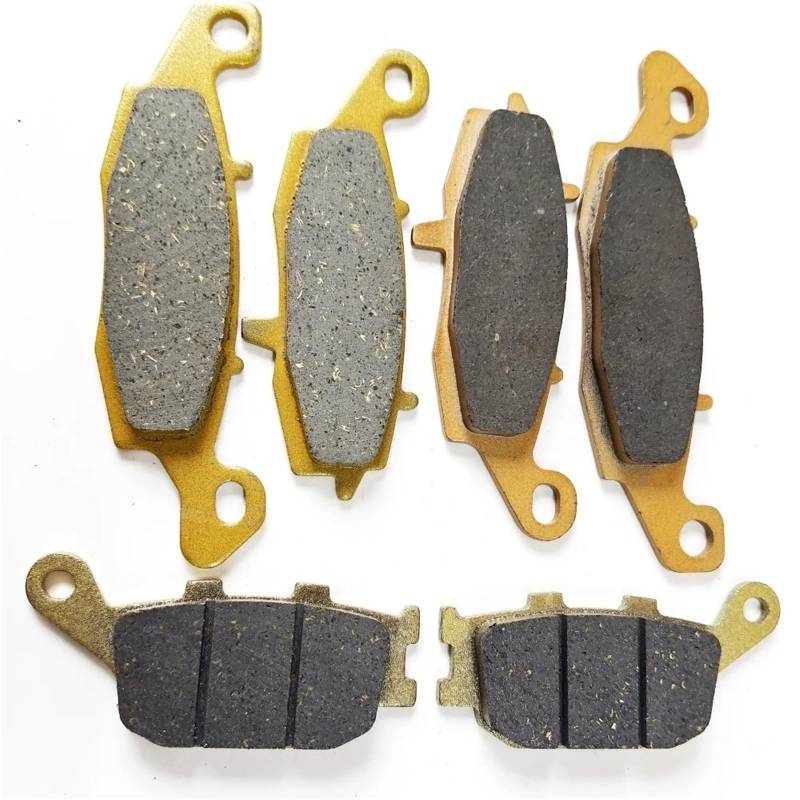 Bremsbeläge Motorrad Für Suzuki DL650 V-Strom 650 DL 650 XT GT ABS 2004-2023 Vorne Hinten Bremsbeläge Disc Bremsbeläge(1 Set) von Mtuqvma