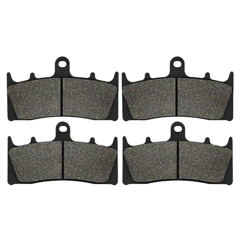 Bremsbeläge Motorrad Für Suzuki Für Bandit GSF1200S GSF 1200 GSF 1200 S GSF1200 GSX1300R Für Hayabusa GSX 1300 R 2001-2007 Motorrad Vorne Hinten Bremsbeläge Bremsbeläge(2 Pairs Front) von Mtuqvma