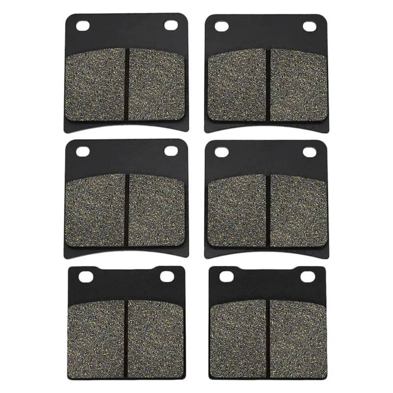 Bremsbeläge Motorrad Für Suzuki GSX600F GSX 600F GSX 600 F GSX 750 F Für Katana GSX750F GSX 750F 1988-1997 Motorrad Vorne Hinten Bremsbeläge Bremsbeläge(Front and Rear) von Mtuqvma