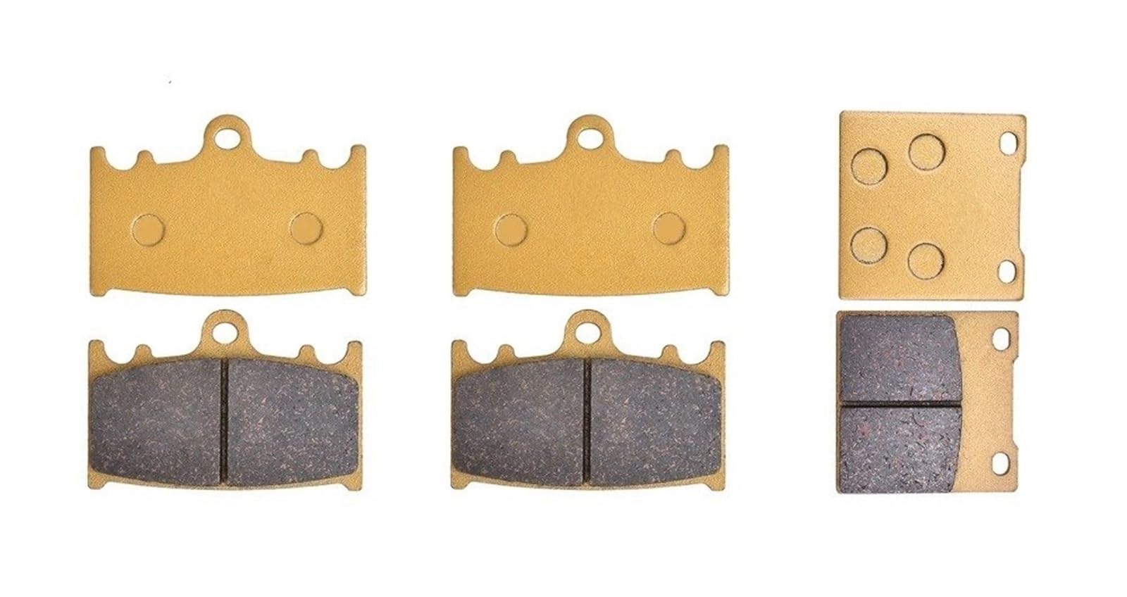Bremsbeläge Motorrad Für Suzuki GSXR250 GSXR400 GSXR600 GSXR750 GSXR 250 400 600 750 RK J RR RAK K1 K2 K3 ZK3 1988-2003 Motorrad Vorne Und Hinten Bremsbeläge Keramik Bremsbeläge(Front and Rear) von Mtuqvma
