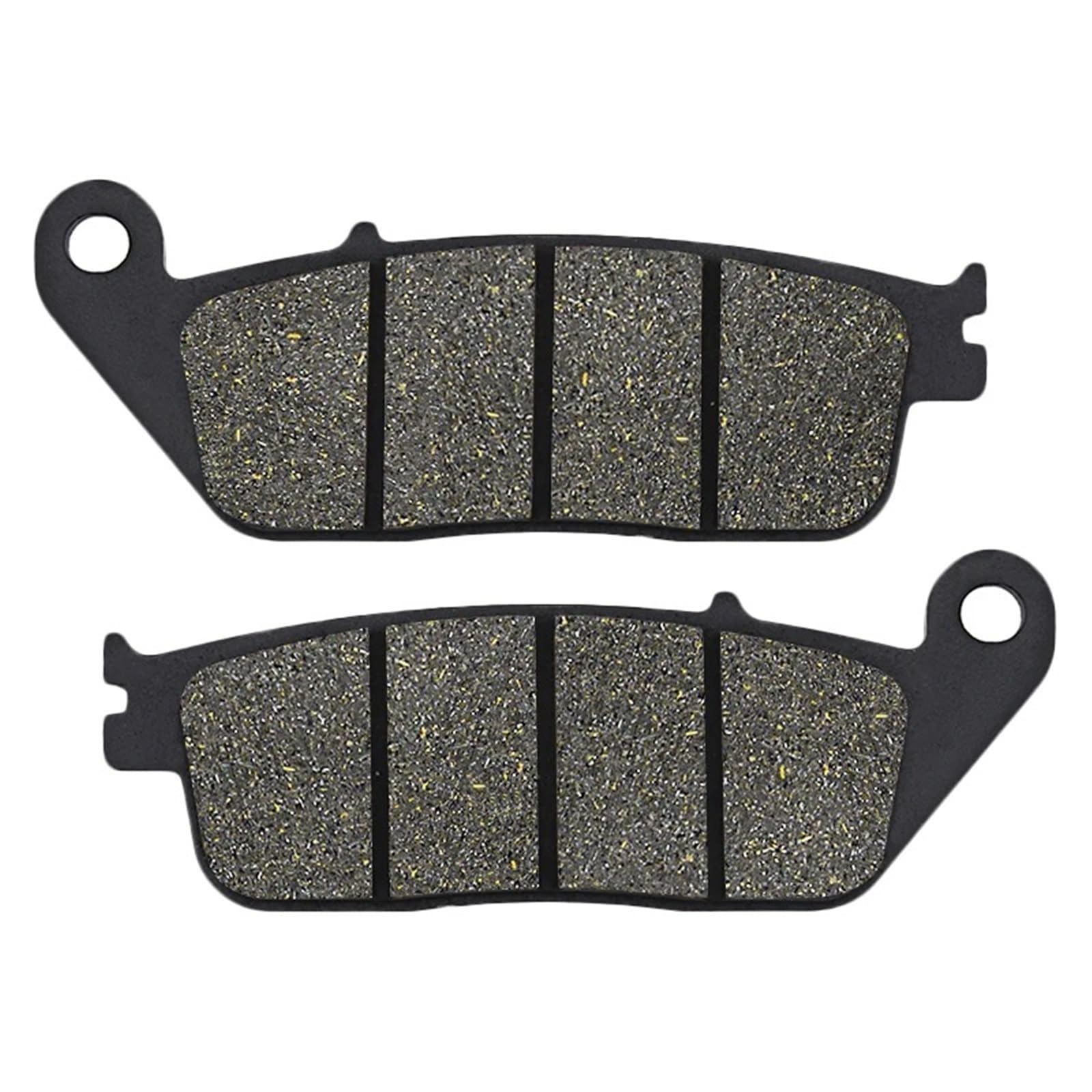 Bremsbeläge Motorrad Für VFR750F CBR750 FRC27 Superaero CBR1000F ST 1100 Pan European GL 1500 Walküre F6C Motorrad Vorne Und Hinten Bremsbeläge Bremsbeläge(1 Pair Rear) von Mtuqvma