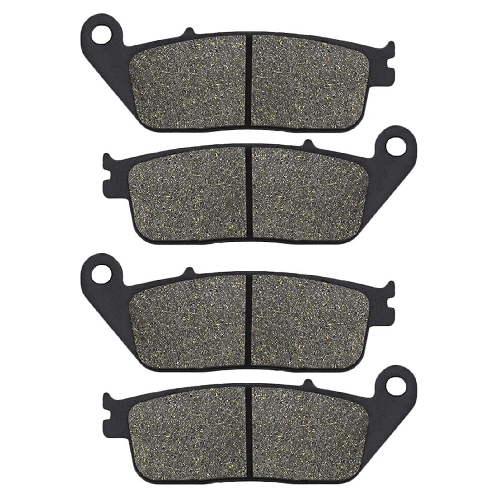 Bremsbeläge Motorrad Für VFR750F CBR750 FRC27 Superaero CBR1000F ST 1100 Pan European GL 1500 Walküre F6C Motorrad Vorne Und Hinten Bremsbeläge Bremsbeläge(2 Pairs Front) von Mtuqvma