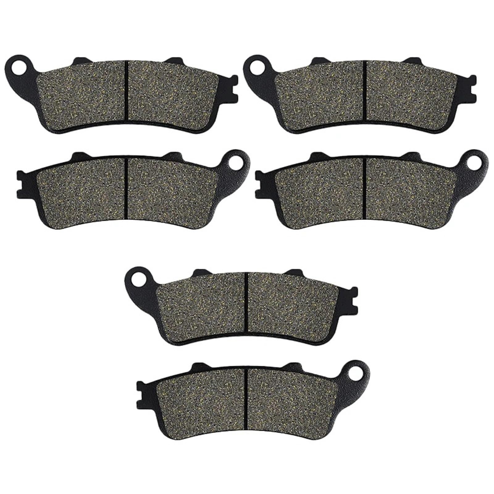 Bremsbeläge Motorrad Für VFR800 VFR 800 Interceptor NT650 NT 650 V2 V3 V4 V5 1998 1999 2000 2001 2002 2003 2004 2005 Motorrad Vorne Hinten Bremsbeläge Bremsbeläge(3pairs) von Mtuqvma