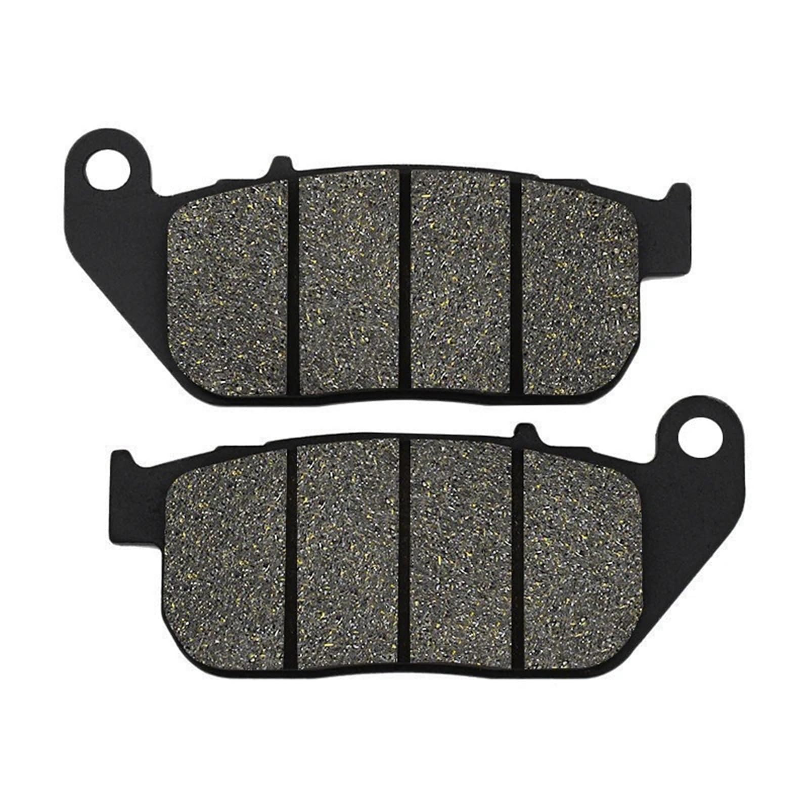 Bremsbeläge Motorrad Für XL883 Sportster XL883R XL 883 R Für Roadster XL1200 XL1200R XL 1200 R 2004-2014 Motorrad Vorne Hinten Bremsbeläge Bremsbeläge(Front 1 Pair) von Mtuqvma