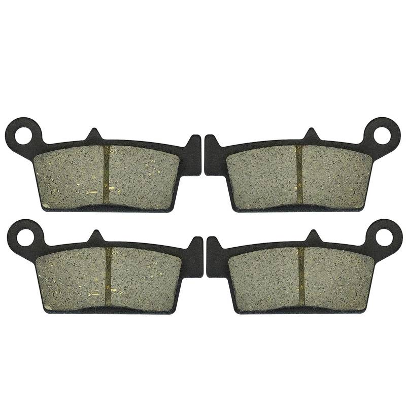 Bremsbeläge Motorrad Für YZ400 YZ426 YZ 400 YZ 426 FK FL FM FN FP 1998 1999 2000 2001 2002 Motorrad Vorne Und Hinten Bremsbeläge Bremsbeläge(2 Rear) von Mtuqvma
