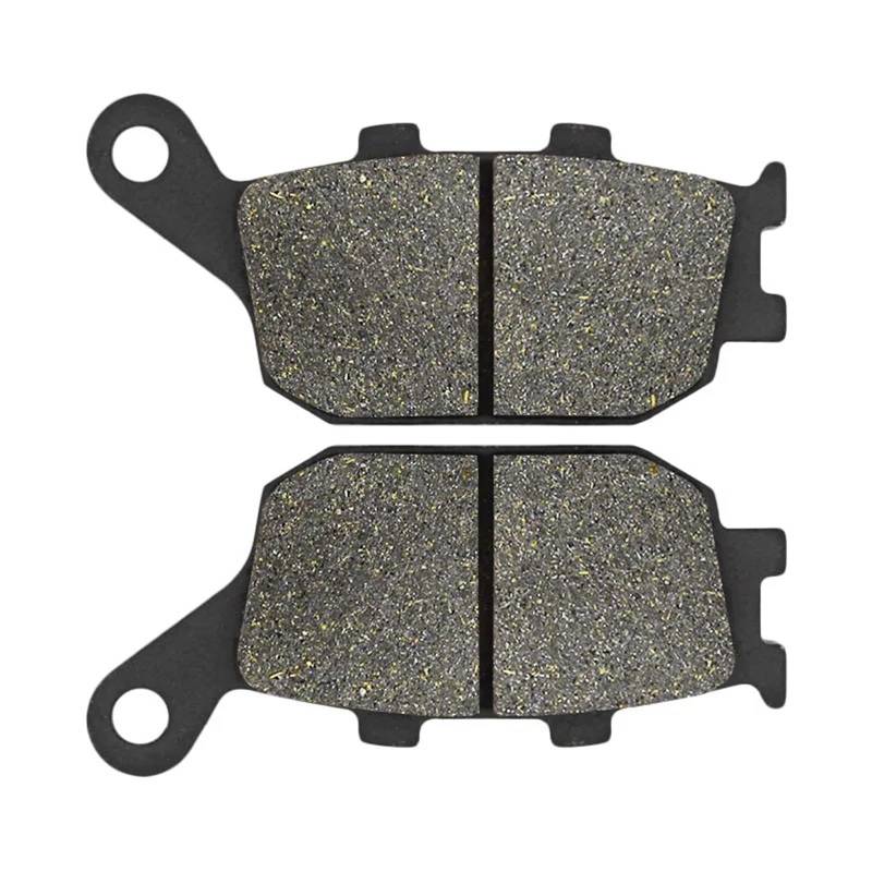 Bremsbeläge Motorrad Für YZF600 R6 YZF R6S FZ6 FZ8 Fazer 8 Naked FZ1 FZS 1000 YZFR1 MT07 MT09 MT10 Für Tracer 900 Motorrad Vorne Hinten Bremsbeläge Bremsbeläge(1 Pair Rear) von Mtuqvma
