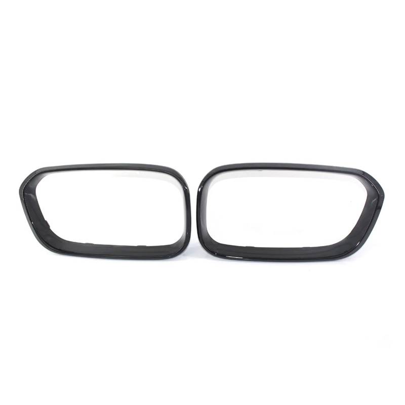 Front Kühlergrille Frills Für 1er F20 F21 LCI 118i 120i 125i 135i 2015-2017, 1 Paar Schwarz Glänzender Auto-Frontstoßstangen-Nierengrillrahmen-Ersatz Frontstoßstangenmaske von Mtuqvma