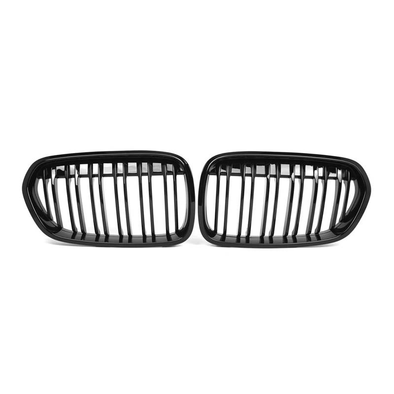 Front Kühlergrille Frills Für 1er F52 2016 2017 2018 2019 2020 2021 1 Paar Auto Dual Lamellen Frontstoßstange Kühlergrill Nierengrill Frontstoßstangenmaske von Mtuqvma