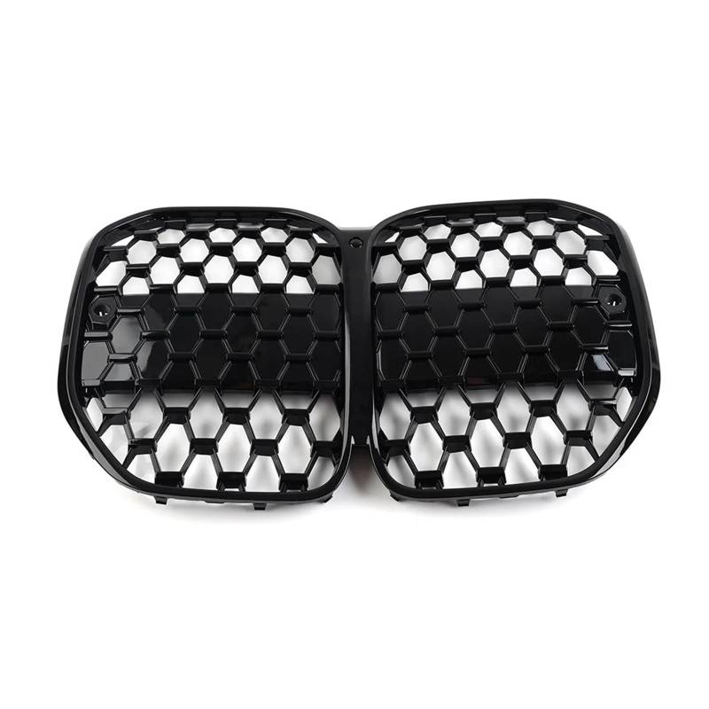 Front Kühlergrille Frills Für 4 Series G22 G23 2 Türer 2021 2022 2023 Meteor Style Auto Vordere Stoßstange Center Nierengrill Grill Glänzend Schwarz Frontstoßstangenmaske von Mtuqvma
