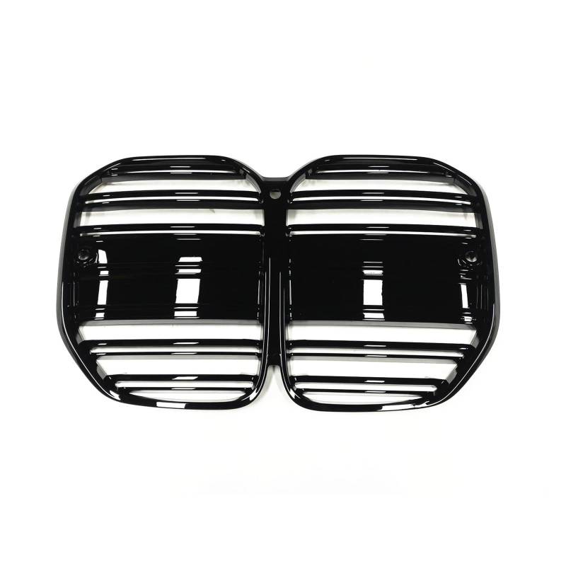 Front Kühlergrille Frills Für 4er G22 G23 2021–2024 Nur 2 Türen 430i Für Kühlergrill Im GT-Stil Schwarzes Auto Obere Stoßstange, Ansaughaube Netzgrillgitter Frontstoßstangenmaske von Mtuqvma