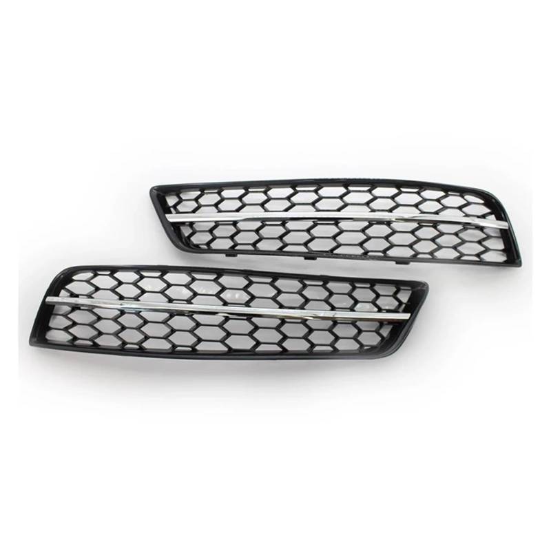 Front Kühlergrille Frills Für A3 8P 2009 2010 2011 2012 2013 2 Stücke Nebelscheinwerfer Kühlergrill Glänzend Schwarz Auto Nebelscheinwerfer Kühlergrill Grill Abdeckung Frontstoßstangenmaske(2pcs B) von Mtuqvma