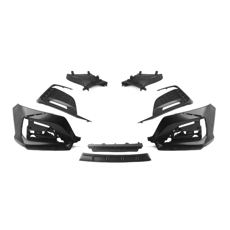 Front Kühlergrille Frills Für Accord 10th 2018 2019 2020 2021 Auto Vorderen Stoßfänger Surround Molding Trim Abdeckung Gehäuse Kühler Spoiler Frontstoßstangenmaske(Unpainted) von Mtuqvma