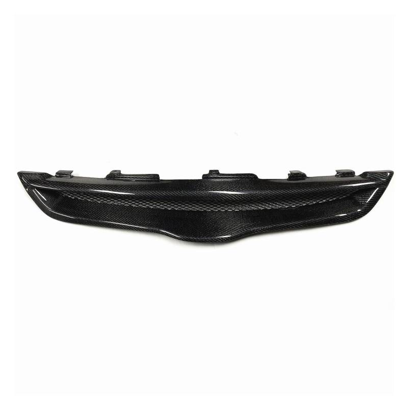 Front Kühlergrille Frills Für Accord 7. 2006 2007 2-türig, Für Coupé Nur Grill Frontgrill Echtkohlefaser Fiberglas Oberer Stoßfänger Haubengitter-Kit Frontstoßstangenmaske(Carbon Fiber) von Mtuqvma