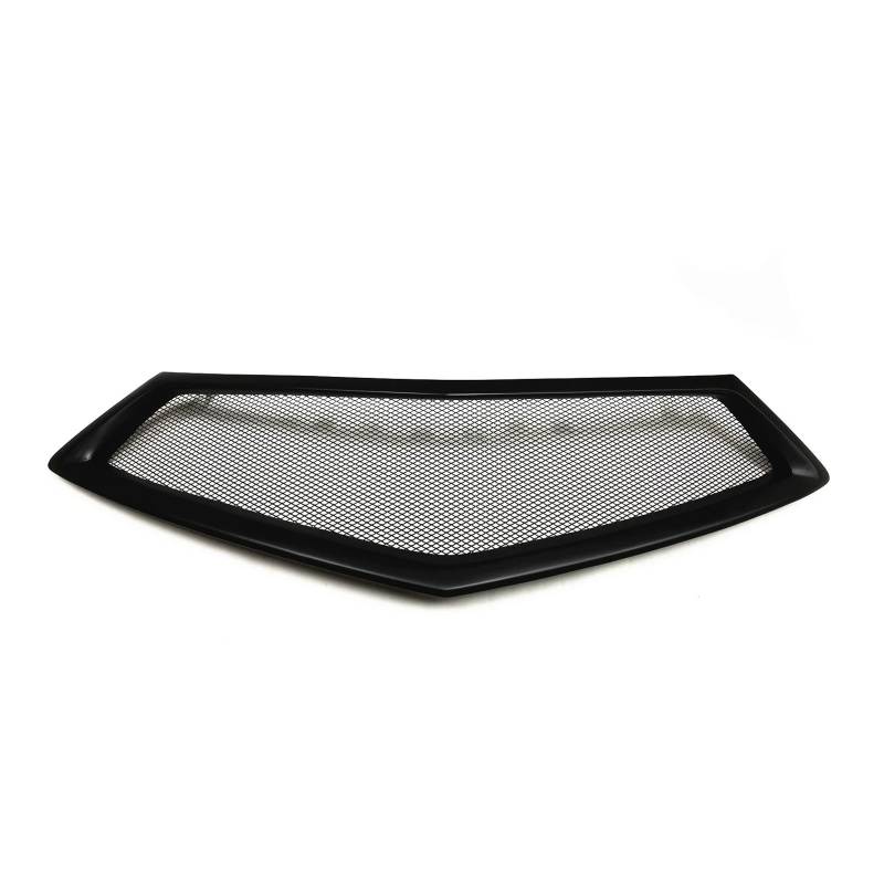 Front Kühlergrille Frills Für Acura Für MDX 4DR 5DR 2017 2018 2019 2020 Fiberglas Real Carbon Fiber Front Grille Grill Auto Oberen Stoßfänger Haube Mesh Grid Kit Frontstoßstangenmaske(Fiberglass) von Mtuqvma